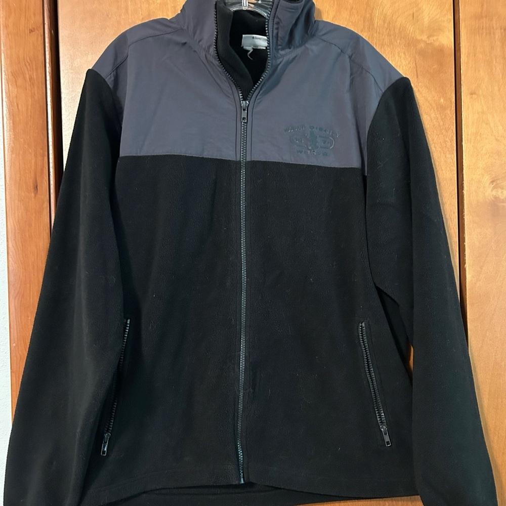 Disney Men's Black and Gray Lightweight Jacket